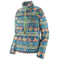 Women's Houdini Stash 1/2 Zip Pullover - High Hopes Geo: Salamander Green