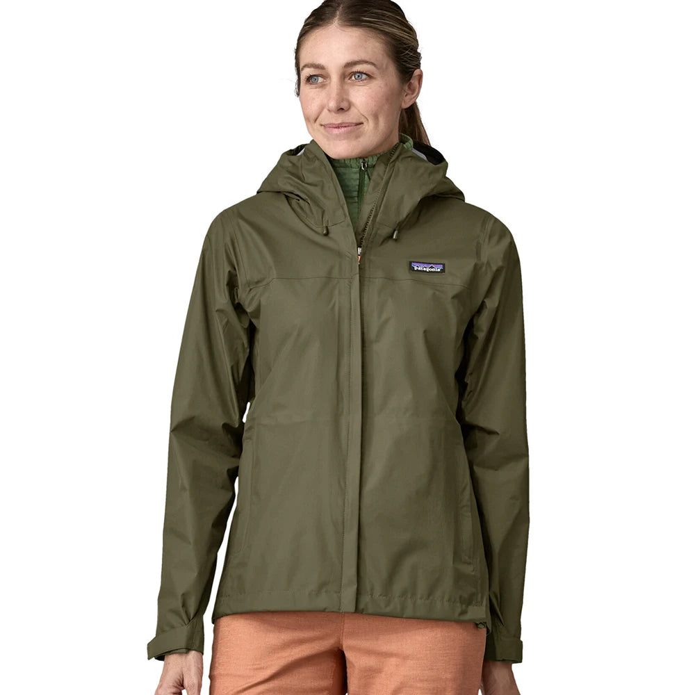 Patagonia Women s Torrentshell 3L Jacket Pine Needle Green The Brokedown Palace