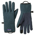Retro Pile Gloves - Summit Blue
