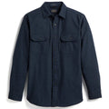Burnside Flannel Shirt - Navy Heather