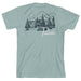 Mountain Camping Graphic Tee - Dusty Blue/Navy