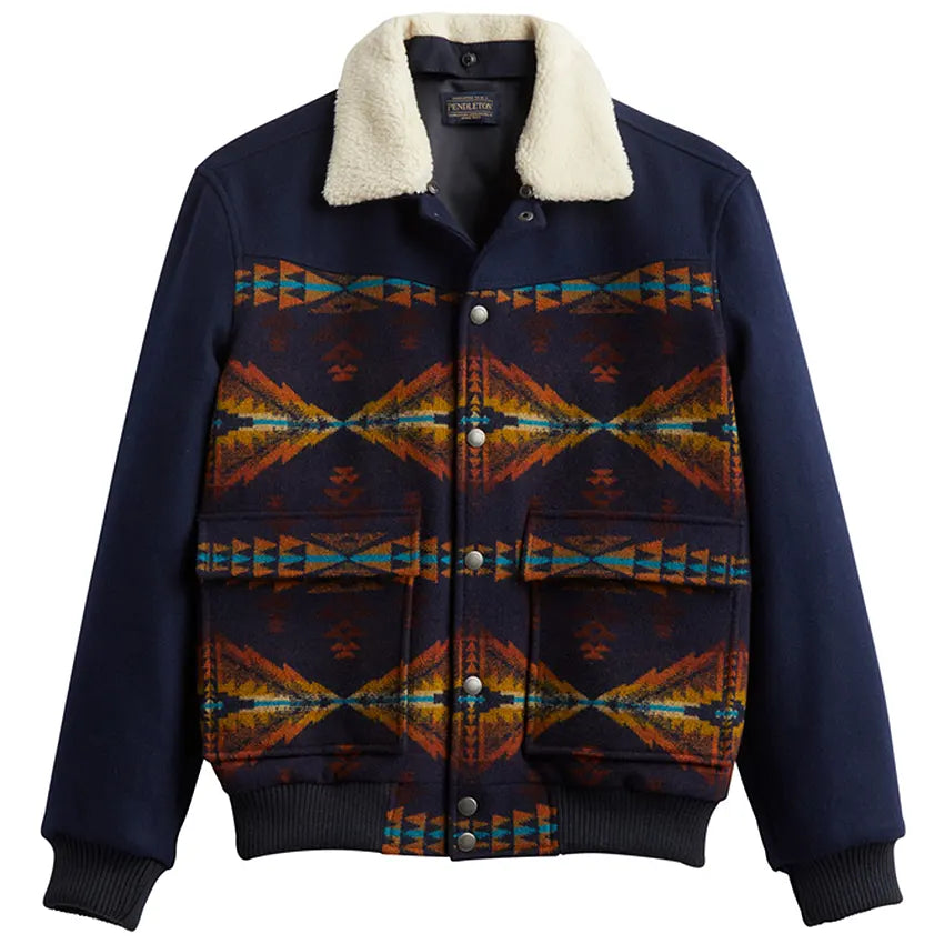 Jacksonville Coat Trapper Peak Navy