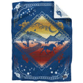 Jacquard Crib Baby Muchacho Blanket - Wind Riders