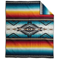 Jacquard Blanket Robe - Saltillo Sunset