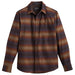 Trail Shirt - Brown Ombre Multi Stripe
