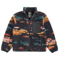 Jacquard Sherpa Fleece - Salmon Falls Grey