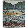 Jacquard Blanket Robe - Salmon Falls