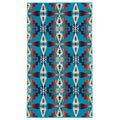 Oversized Jacquard Beach Towel - Tuscon Turquoise