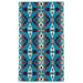 Oversized Jacquard Beach Towel - Tuscon Turquoise