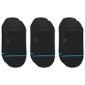 Icon No Show Socks - 3 Pack - Black