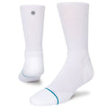Run Light Crew Socks - White
