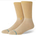 Icon Pop Crew Socks - Sand