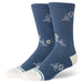Petite Bloom Socks - Sea Blue