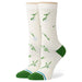 Wildflower Crew Socks - Ivory