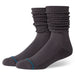 Women's Icon Slouch Crew Socks - Charcoal