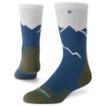 Peaking Hike Crew Socks - Navy