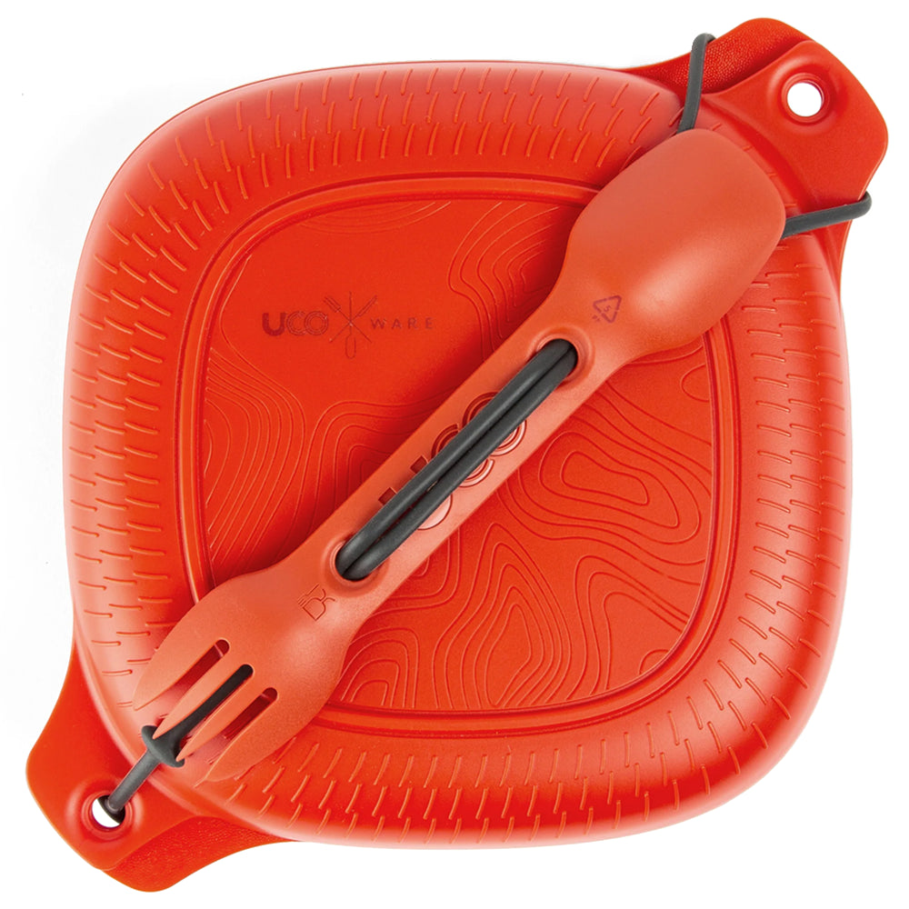 UCO - Four Piece Mess Kit - Chilli Red – The Brokedown Palace Ltd.