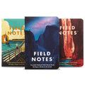 Field Notes National Parks - A: Yosemite, Acadia, Zion 3 Pack - Graph