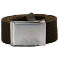 Canvas Belt - Dark Olive