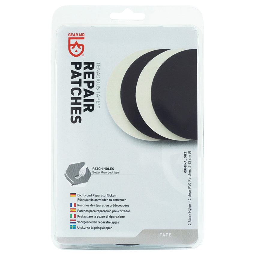 Gear Aid - Black Nylon Tenacious Sealing & Repair Tape - 7.6cm x 50cm – The  Brokedown Palace