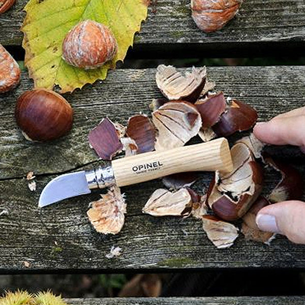 Opinel Chestnut & Garlic No. 7 Folding Knife – Uptown Cutlery
