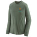 Women's LS Capilene Cool Merino Graphic Shirt - Slow Going: Hemlock Green