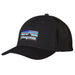 P-6 Logo Trucker Hat - Black