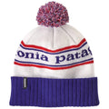 Powder Town Beanie - Park Stripe: Viking Blue