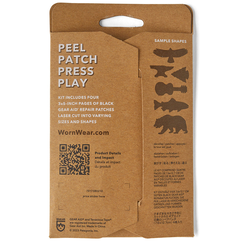 Patagonia - Worn Wear Patch Kit - Black – The Brokedown Palace
