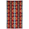 Oversized Jacquard Beach Towel - Canyonlands Desert Sky