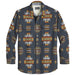 Sherpa Lined Shirt Jacket - Chief Joseph Navy