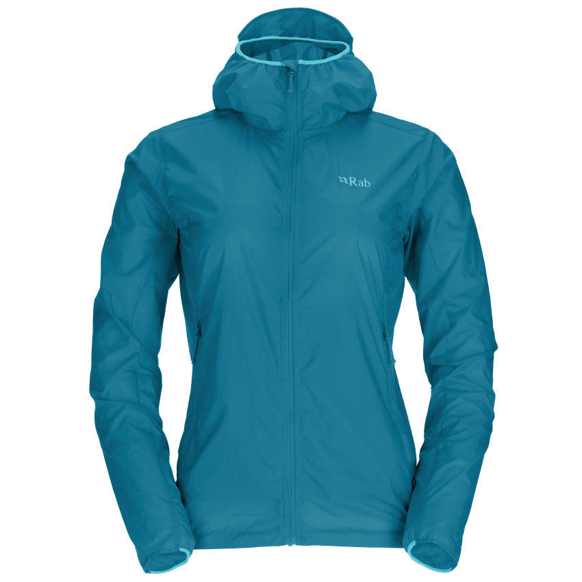 Rab Women's Vital Windshell Hoody Ultramarine – The Brokedown