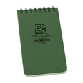 Top-Spiral Pocket Universal Notebook No. 935 - 3" X 5" - Green