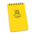 Top-Spiral Pocket Universal Notebook No. 135 - 3" X 5" - Yellow