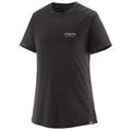 Women's Capilene Cool Merino Graphic Shirt - Heritage Header: Black