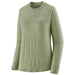 Women's L/S Capilene Cool Merino Graphic Shirt - Lost And Found: Salvia Green