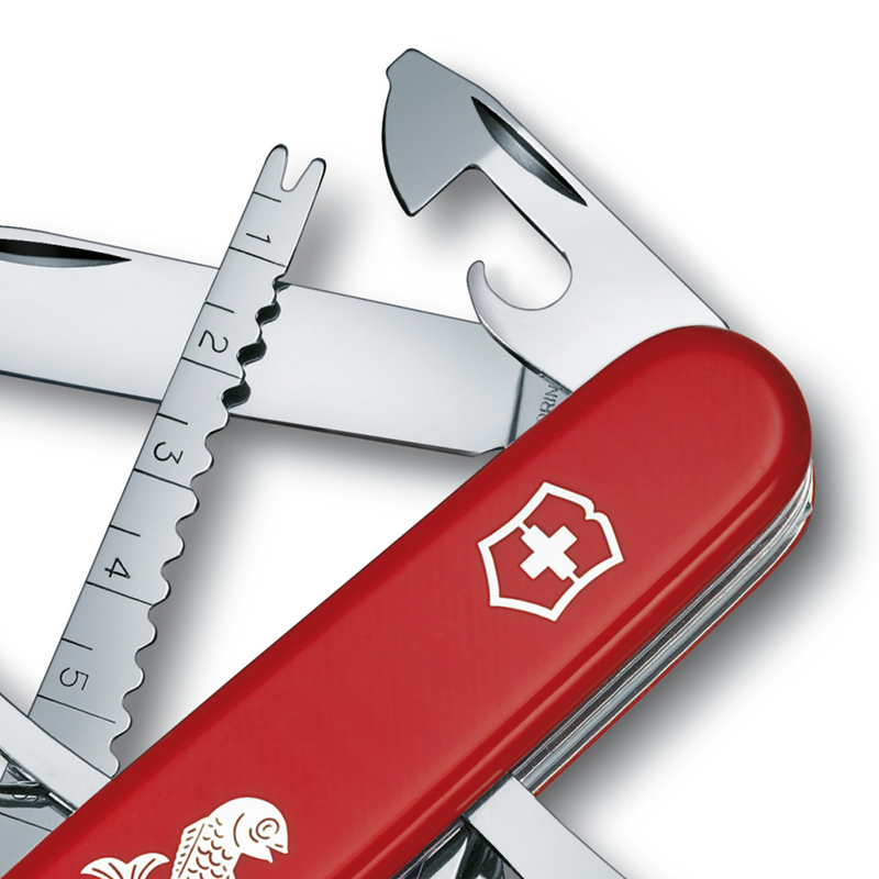 Swiss clearance army fisherman